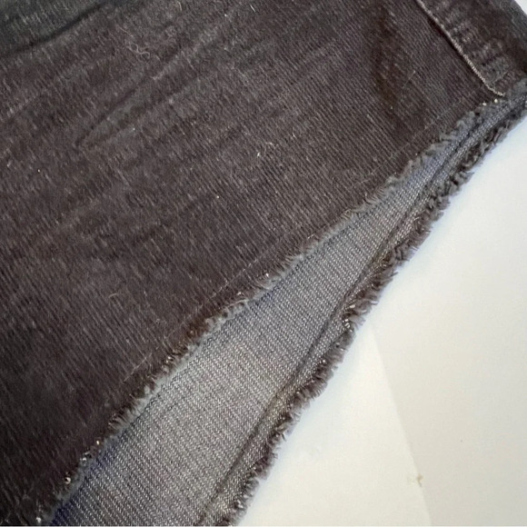 GAP Gray Corduroy Shorts Raw Hem Size 10 - Picture 5 of 13